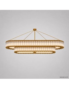 copy of Flute Ø170 cm pendant lamp – 3 tiers