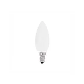 Vintage LED candle Bulb – E14 4W – Opal Glass