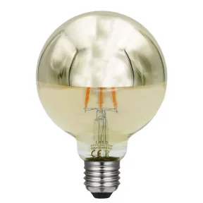 Vintage LED Bulb - E27 2200k - crystal gold 2