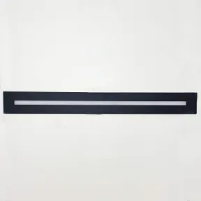 Headboard with integrated warm LED in anthracite gray finish 2