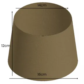 Pantalla lámpara cilindro a medida - Luz Vintage 2