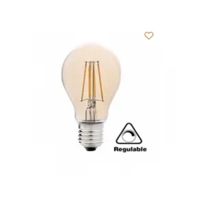 Dimmable Vintage Standard LED Bulb – E27 5W – Amber Glass