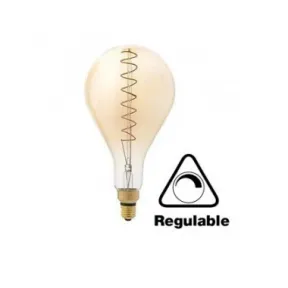 Bombilla Filamento LED Gran Tamaño Estándar E27 Regulable Luz Cálida