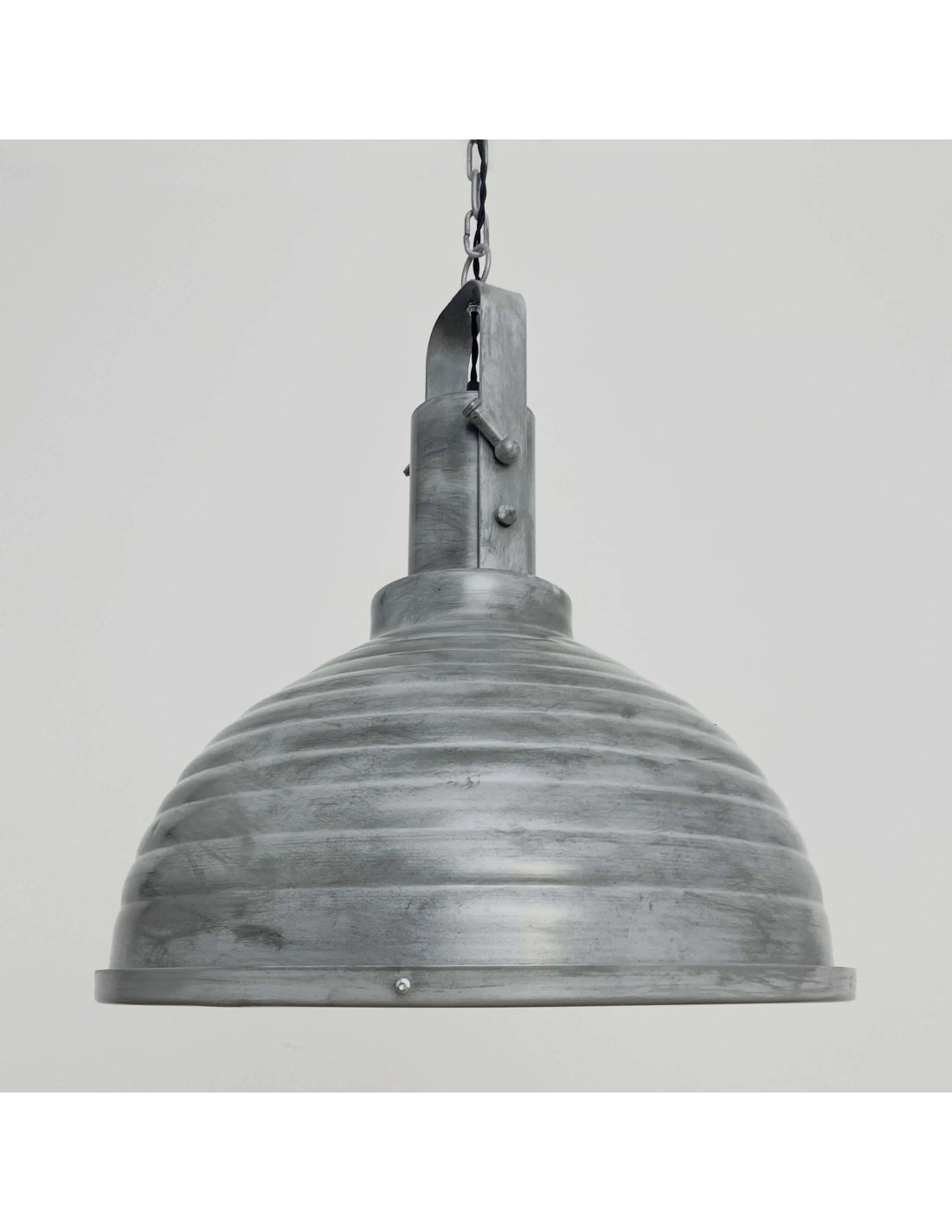 lámpara de techo vintage industrial de metal y metacrilato