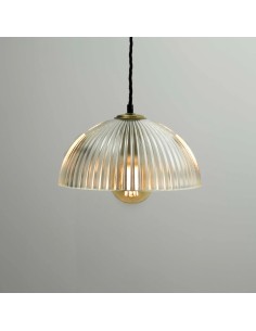 vintage clear glass gallon ceiling lamp