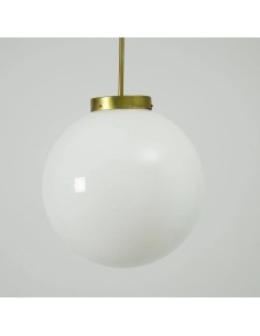 lámpara de techo vintage bola cristal 2